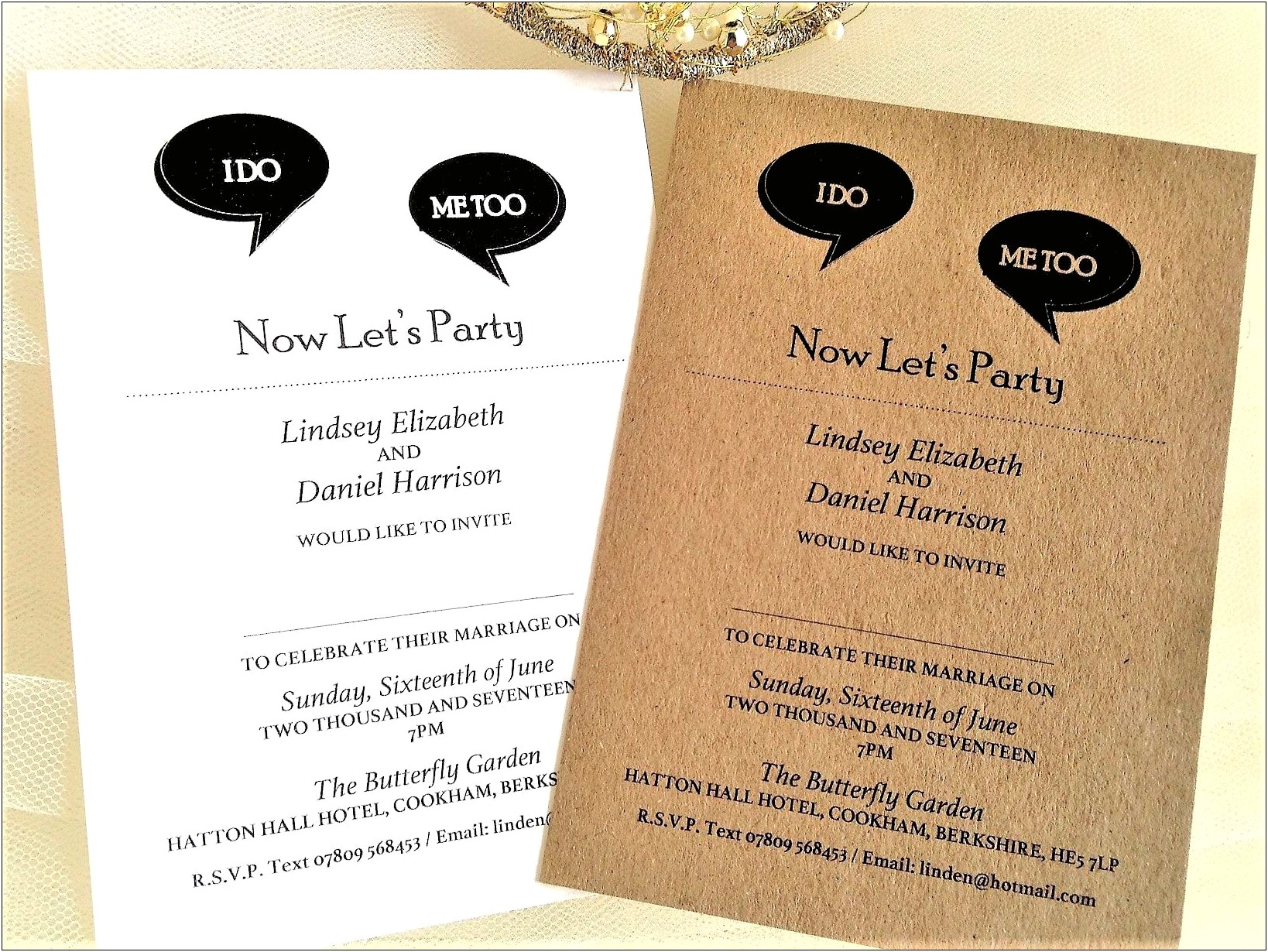 Is It Okay To Email Wedding Invitations