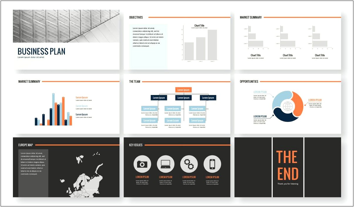 It Sector Sector Business Plan Template