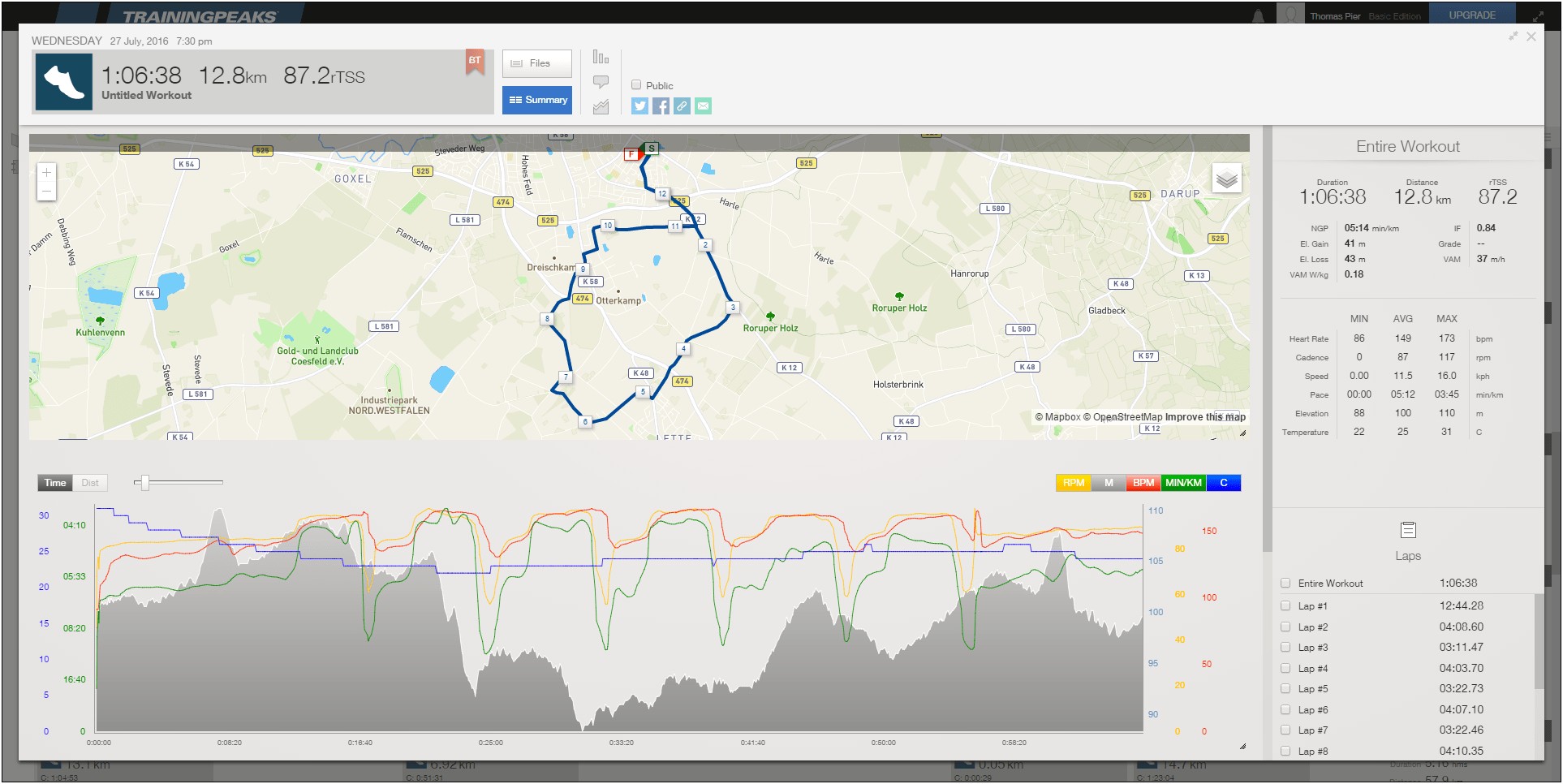 Joe Friel Triathlon Annual Training Plan Template