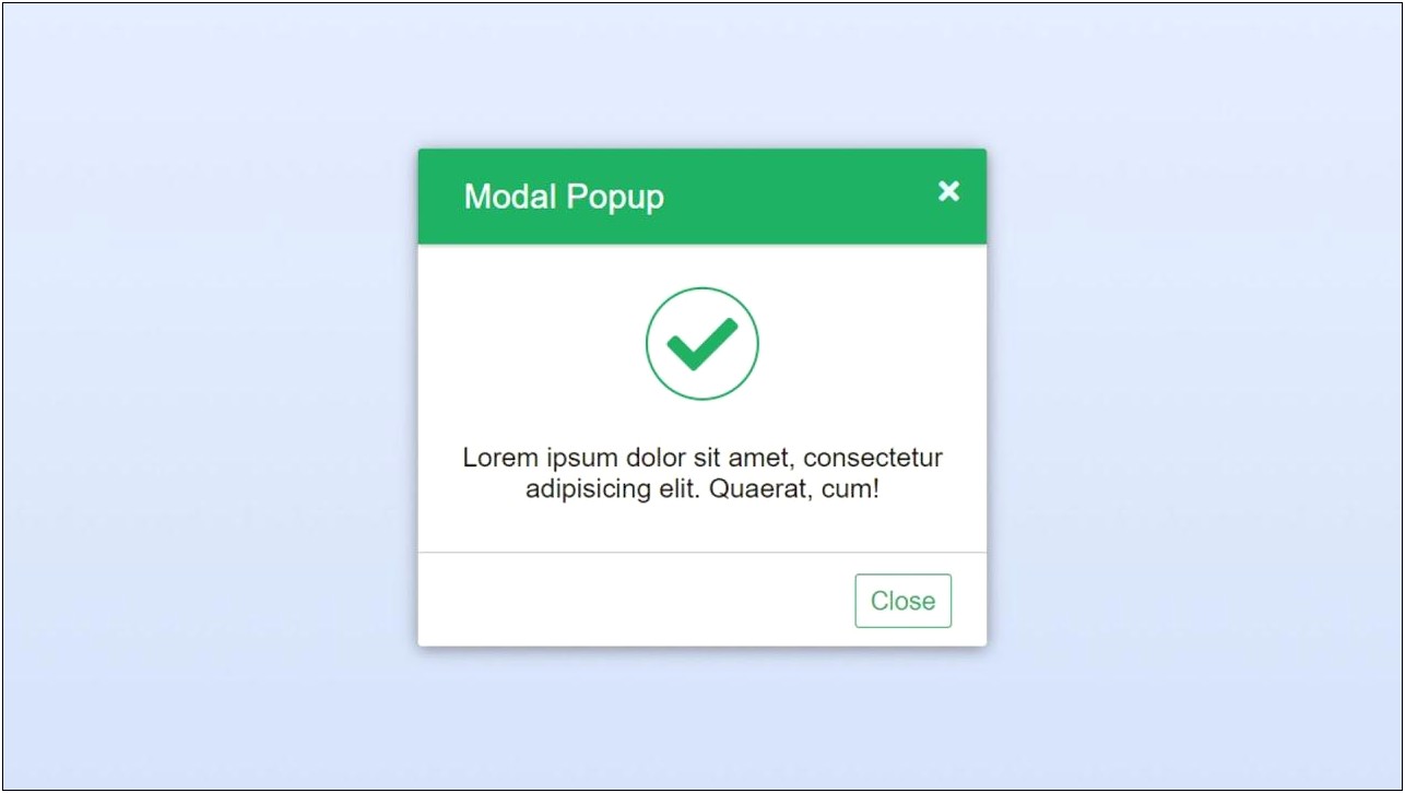 Join Our Email Letter Popup Modal Css Template