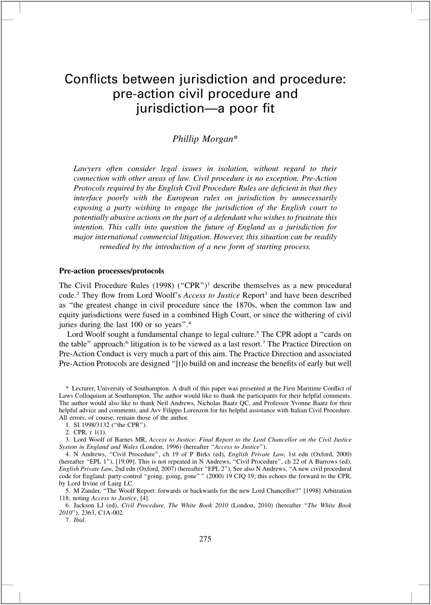 Judicial Review Pre Action Protocol Letter Template