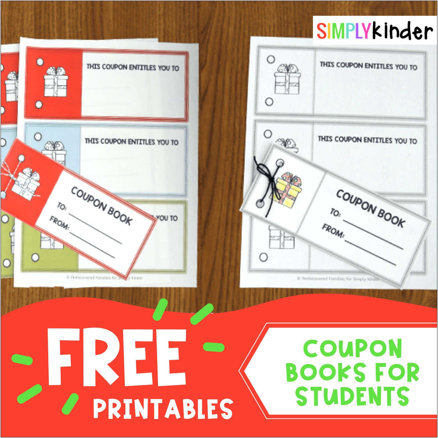 Kid Gift Coupon Template In Word