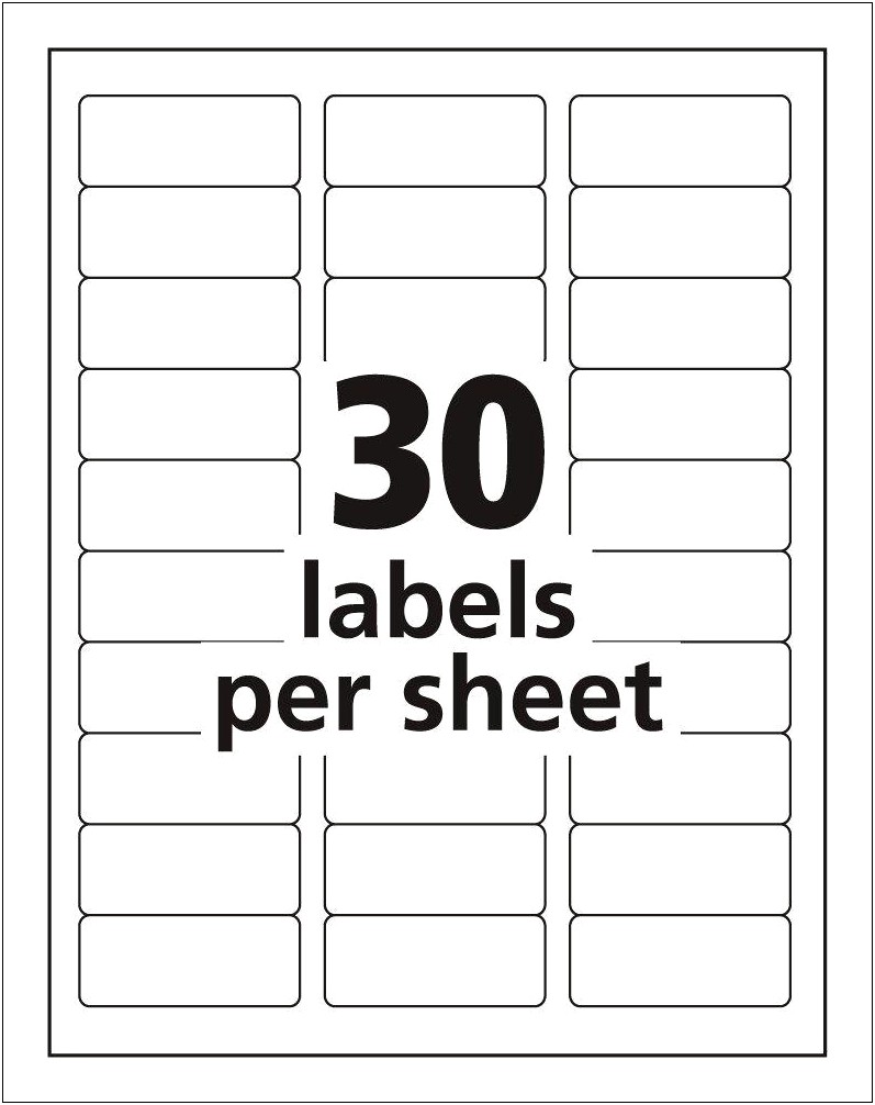 Label Templates For Word 7 Per Sheet