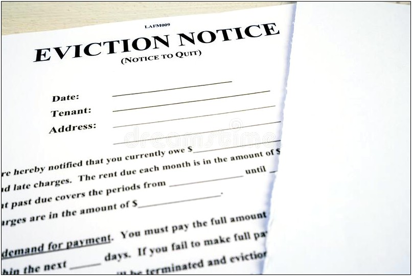 Landlord Notice To Quit Letter Template Uk