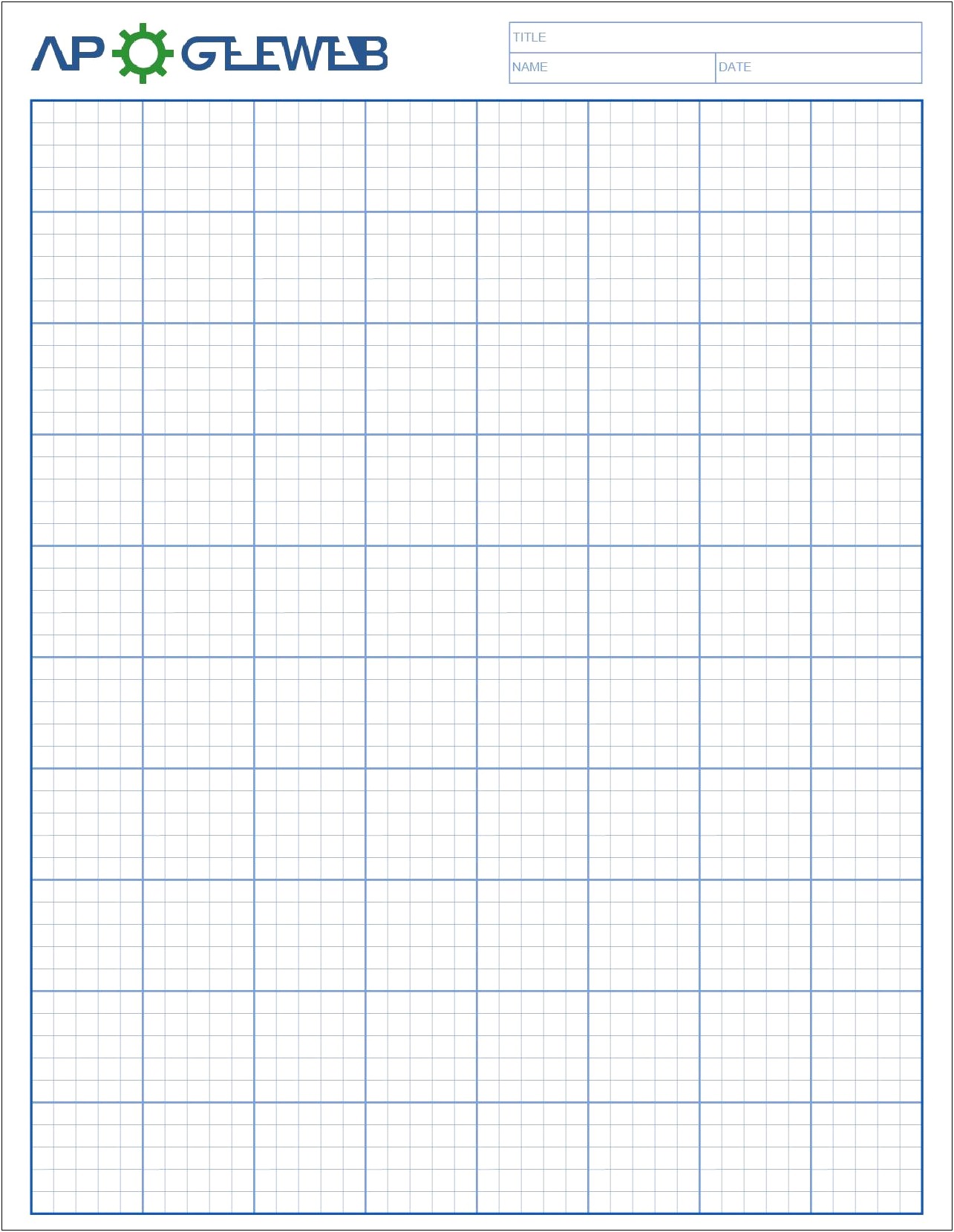 Large Graph Paper Template For Word