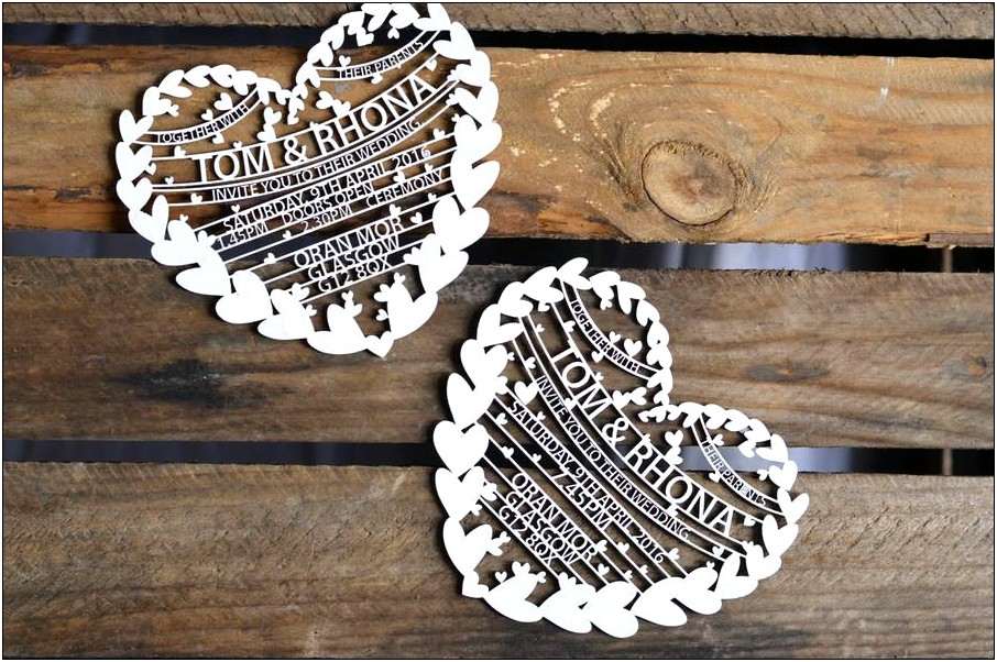 Laser Cut Wedding Invitations Shark Tank