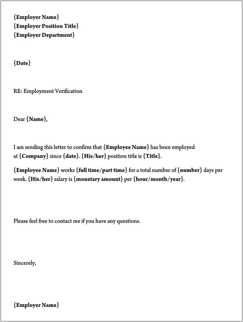 Last Week Of Work Letter Template From Supervisor