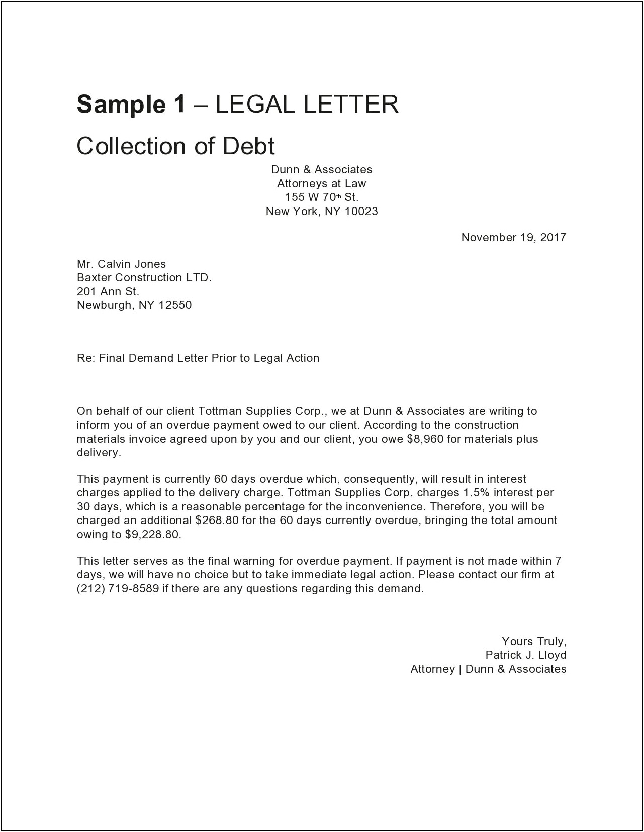 Law Society Template Client Care Letter