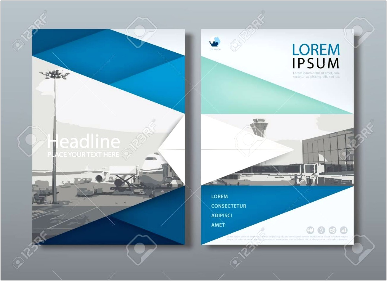 Leaflet Design Templates Vector Free Download