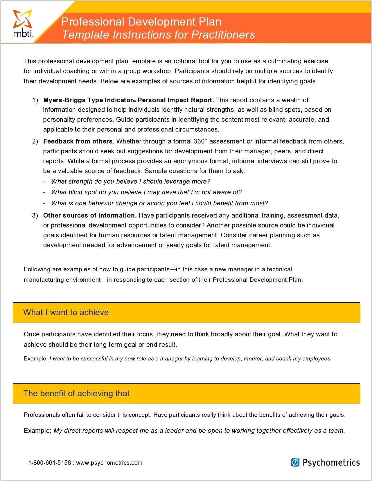 Learning And Development Plan For Employees Template