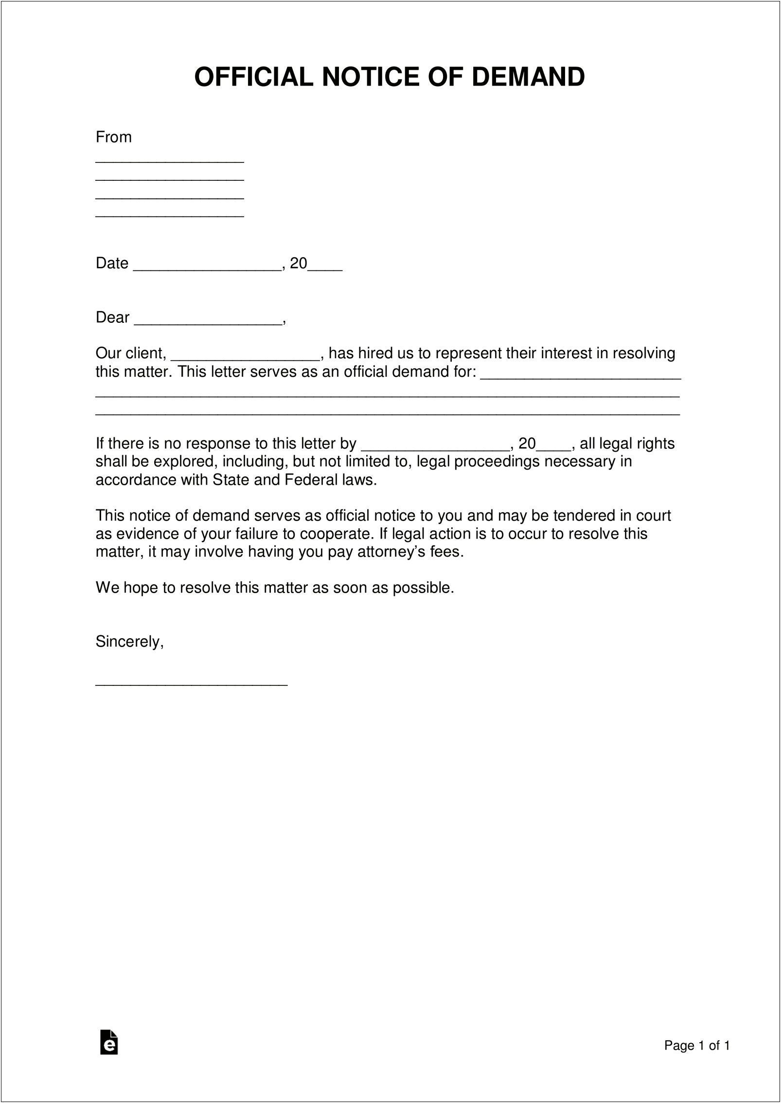 Legal Advice Letter To Client Template