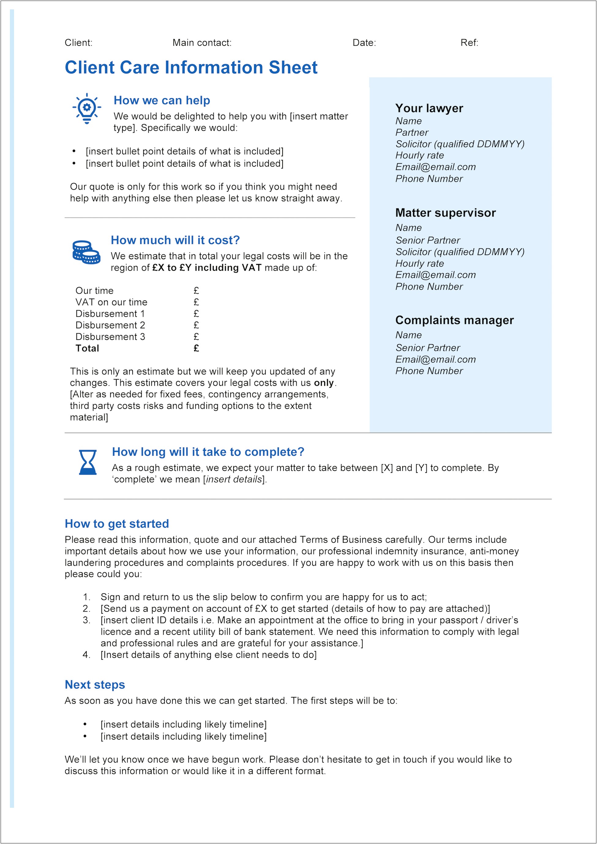 Legal Ombudsman Example Formal Complaint Letter Template