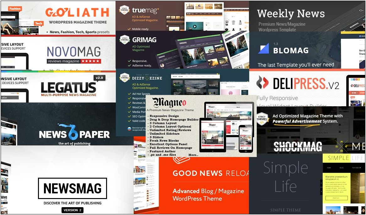 Legatus Responsive News Magazine Html Template Download