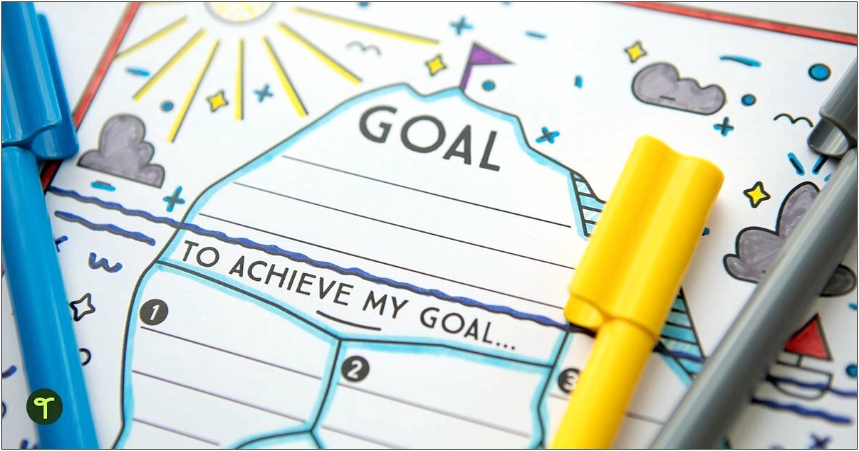 Lesson Plan On Goals Setting Template