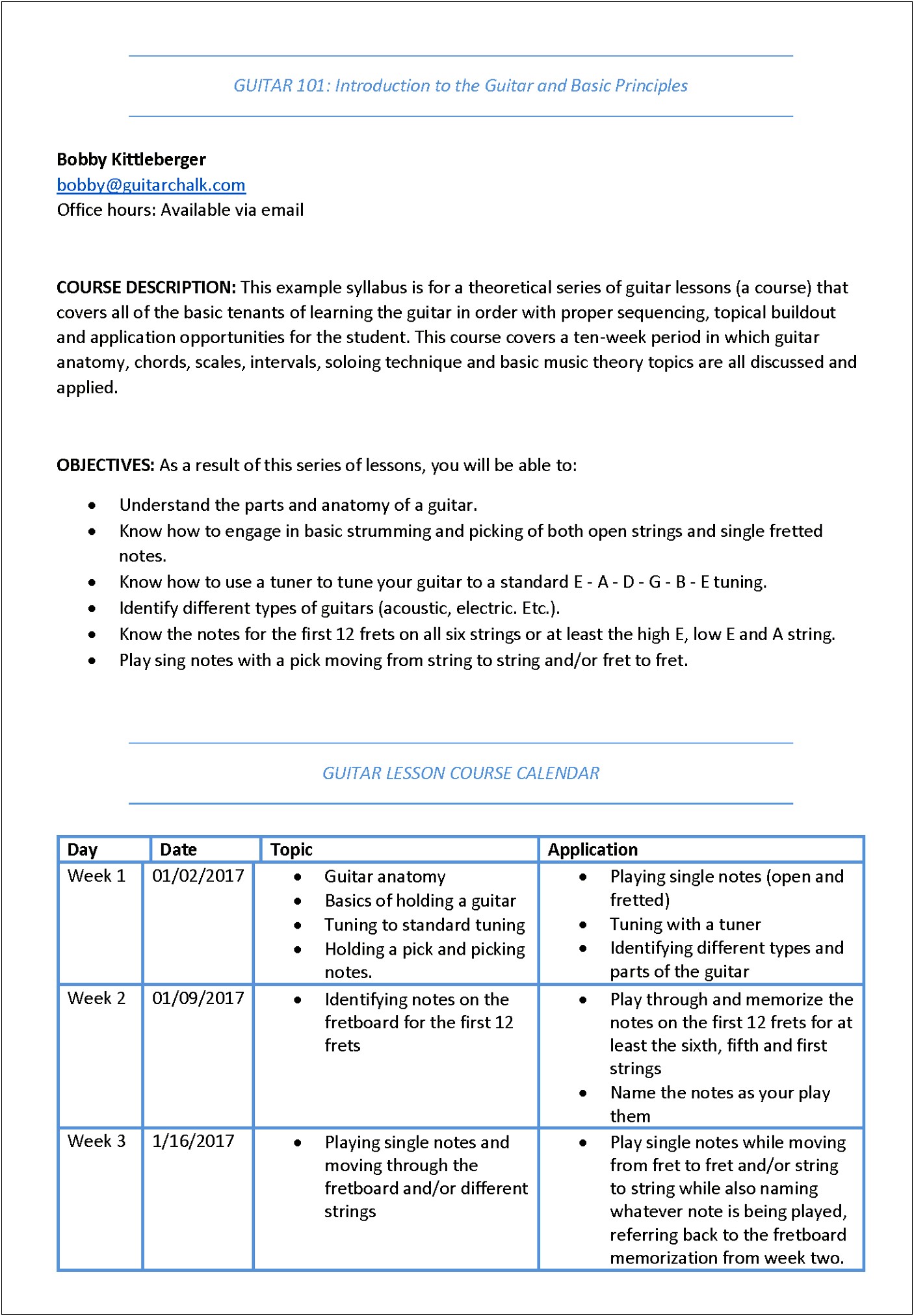 Lesson Plan Template Based On Bloom's Taxonomy