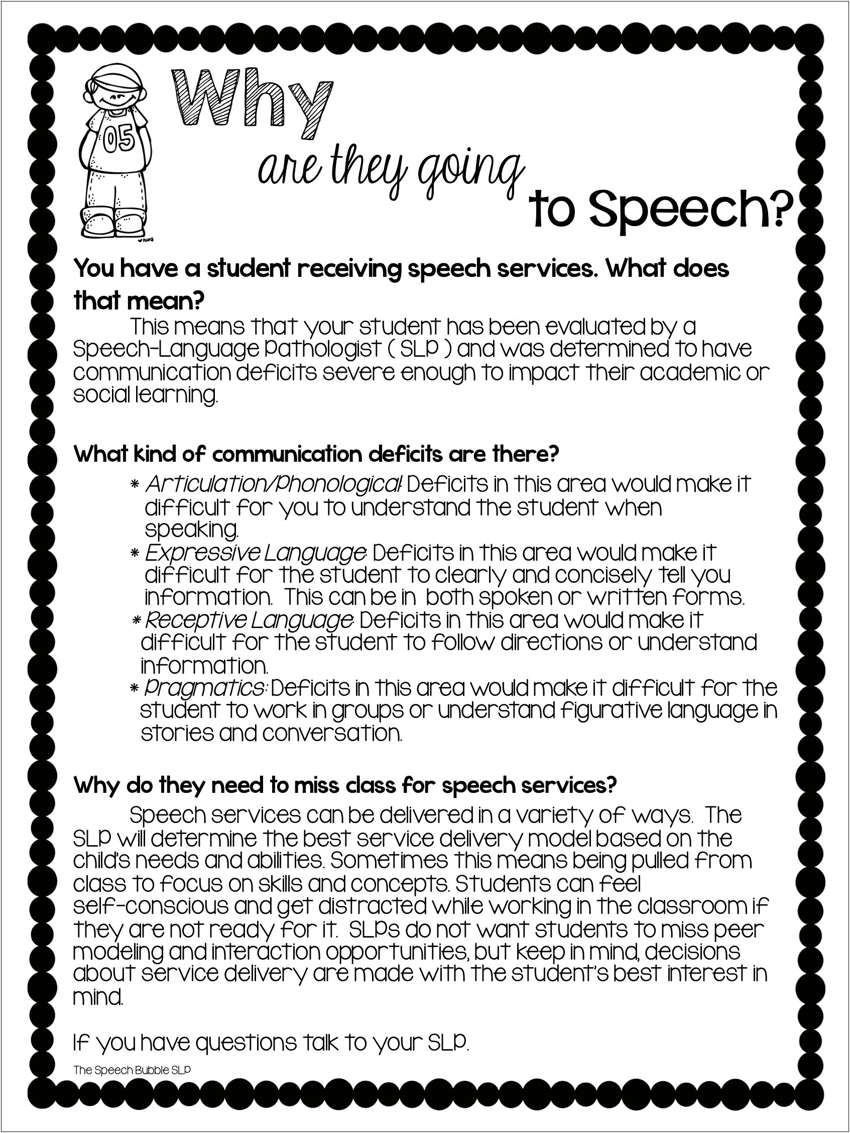 Lesson Plan Template For Speech And Language Therapy