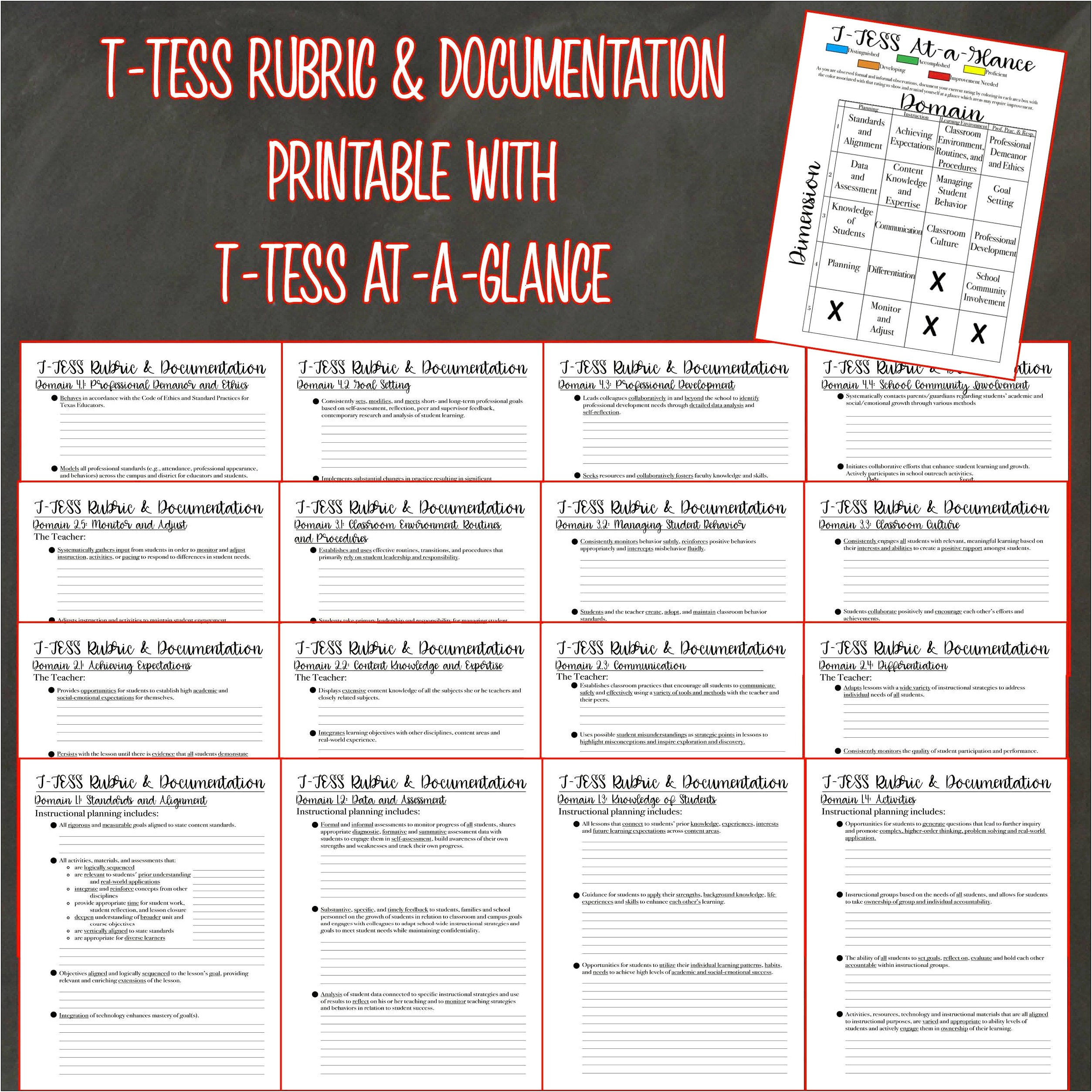 Lesson Plan Template For T Tess