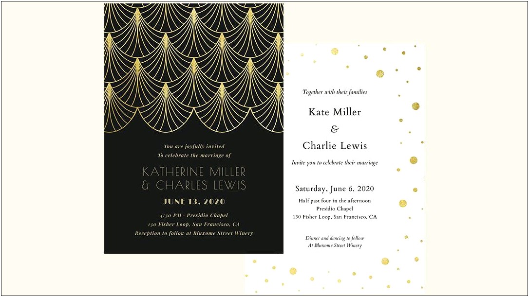 Lets Ring In The New Year Wedding Invite