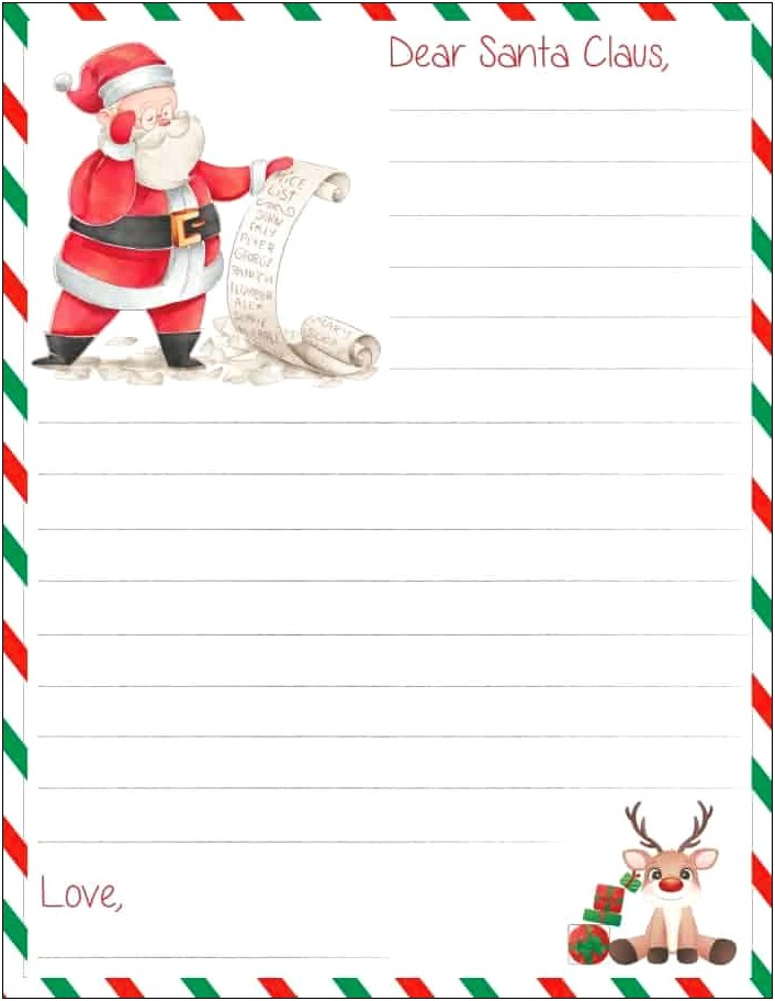 Letter From Naughty Elf Free Template