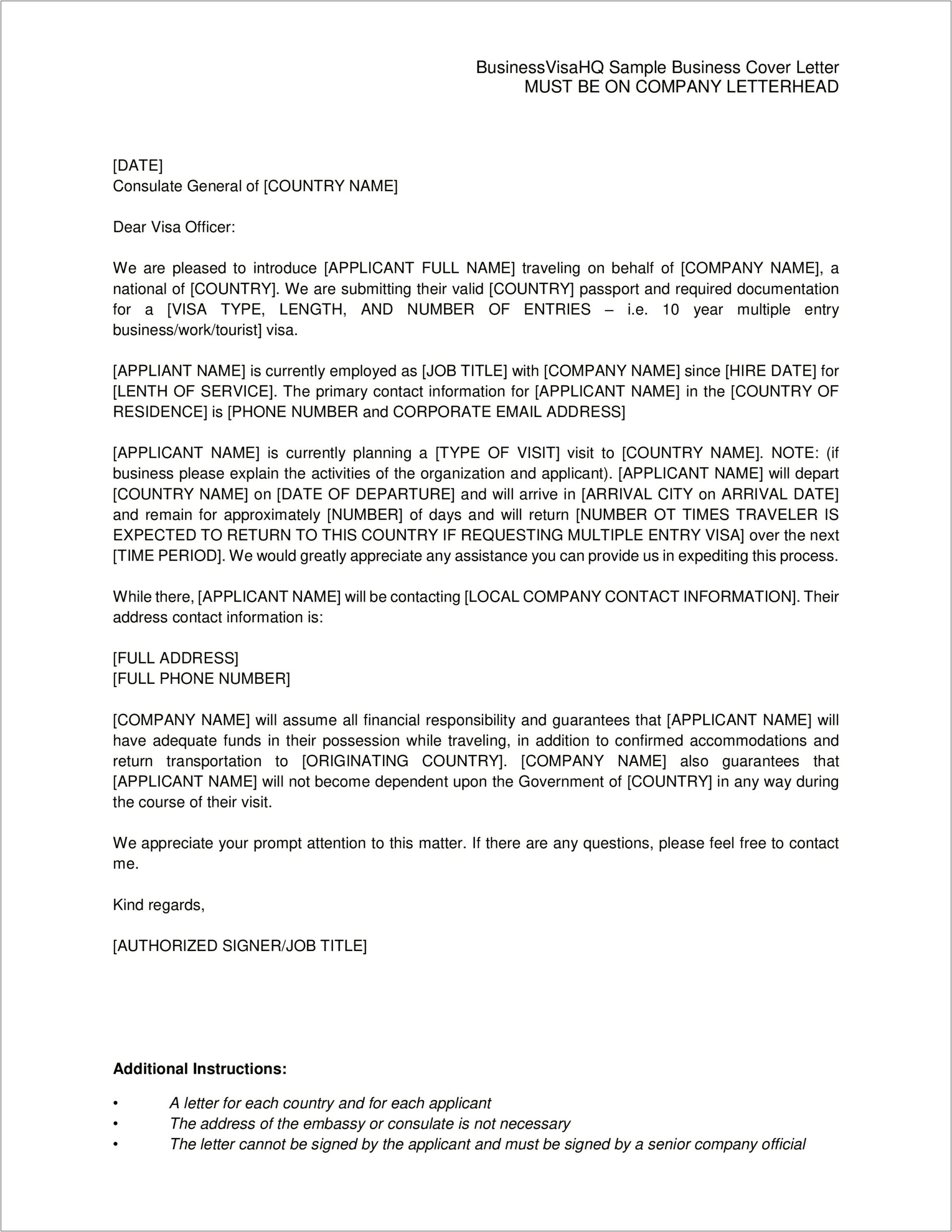 Letter Heading For Financial Service Template