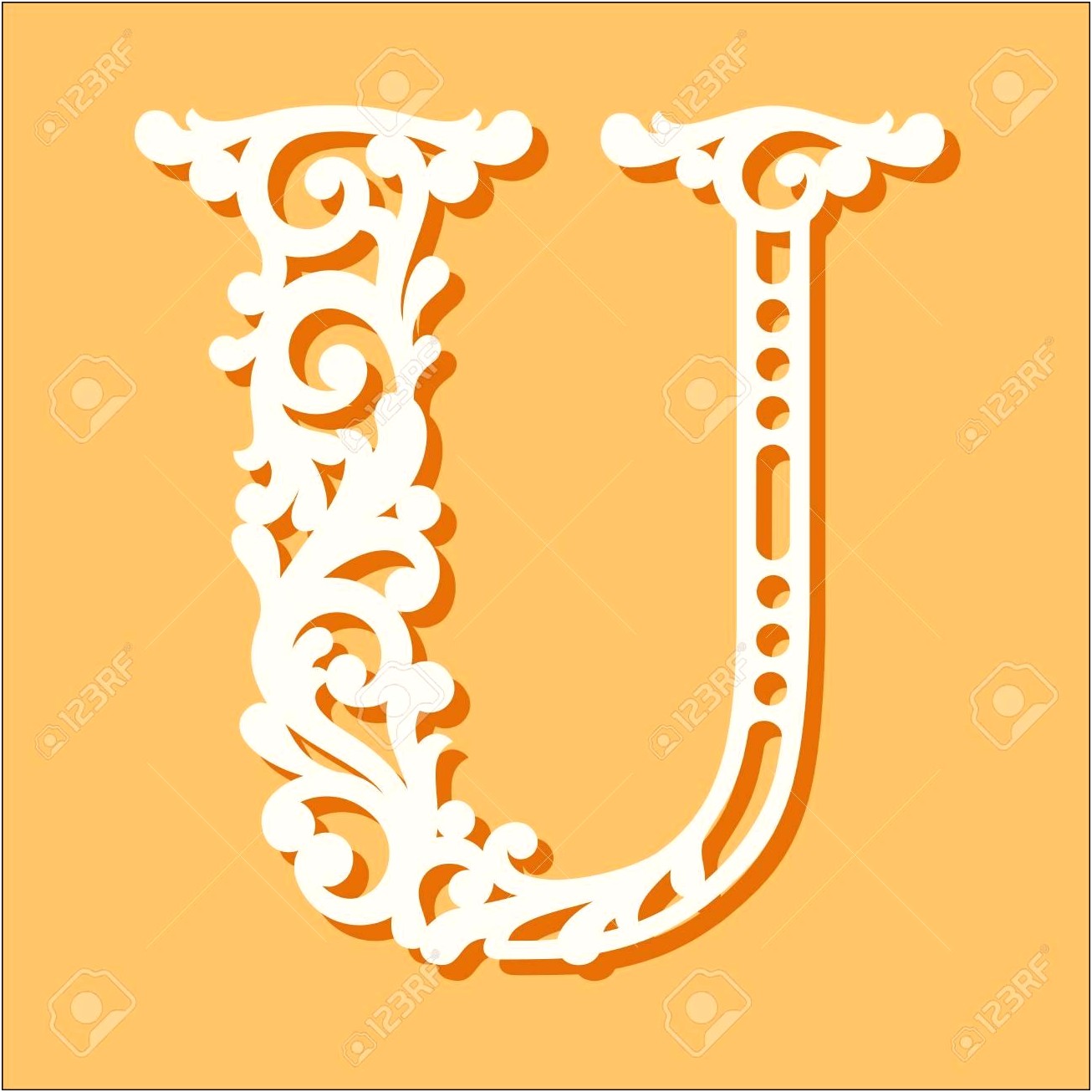 Letter I Template To Cut Out