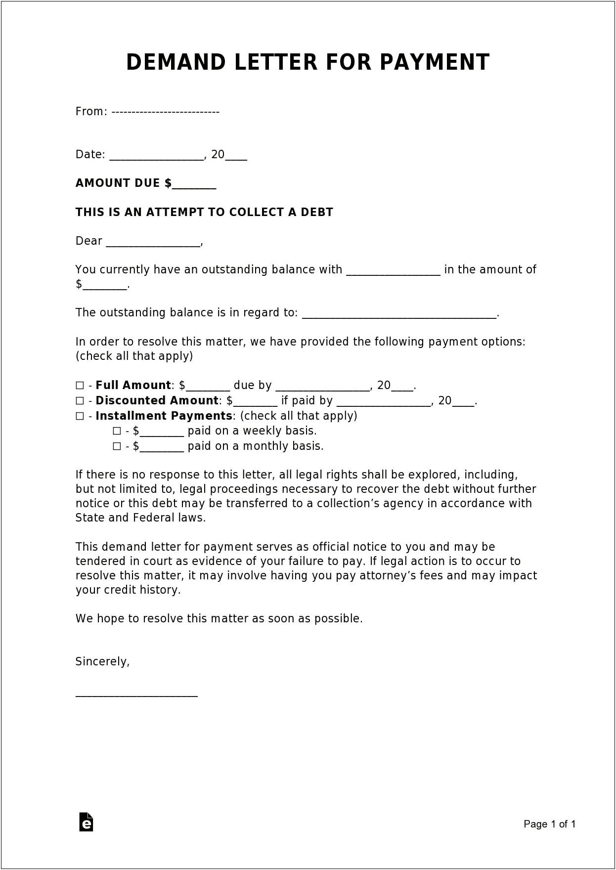 Letter Of Claim For Debt Recovery Template