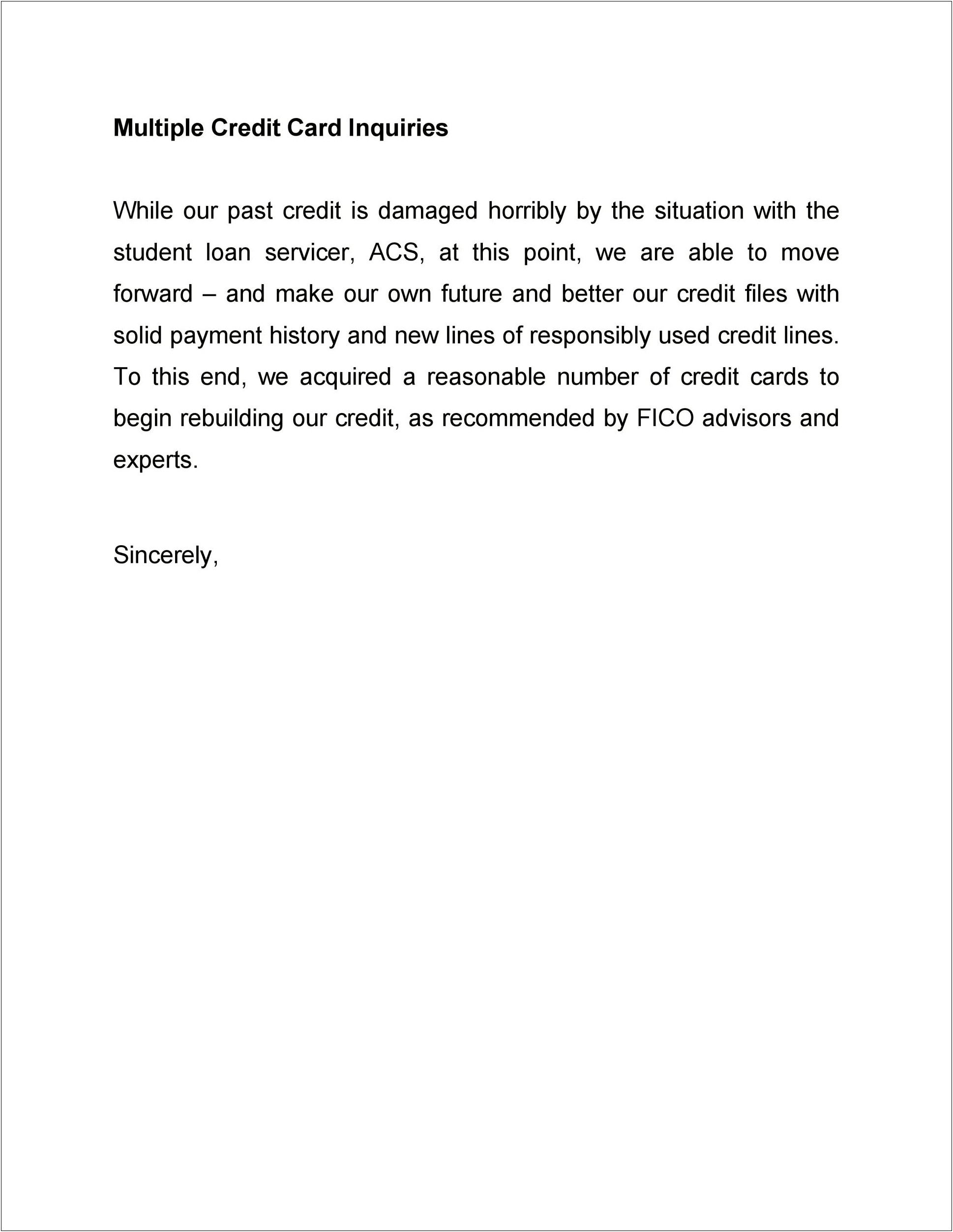 Letter Of Explanation Late Mortgage Template