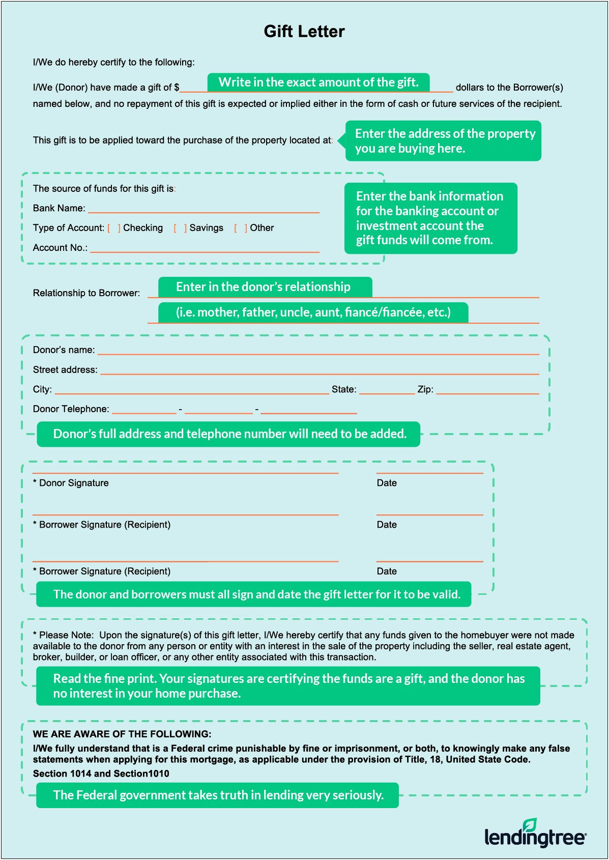 Letter Of Instruction Template Heloc Close