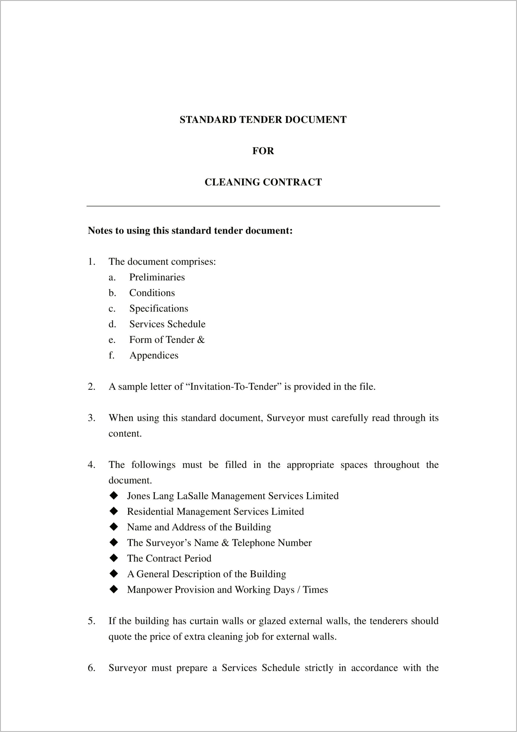 Letter Of Intent Construction Contract Template