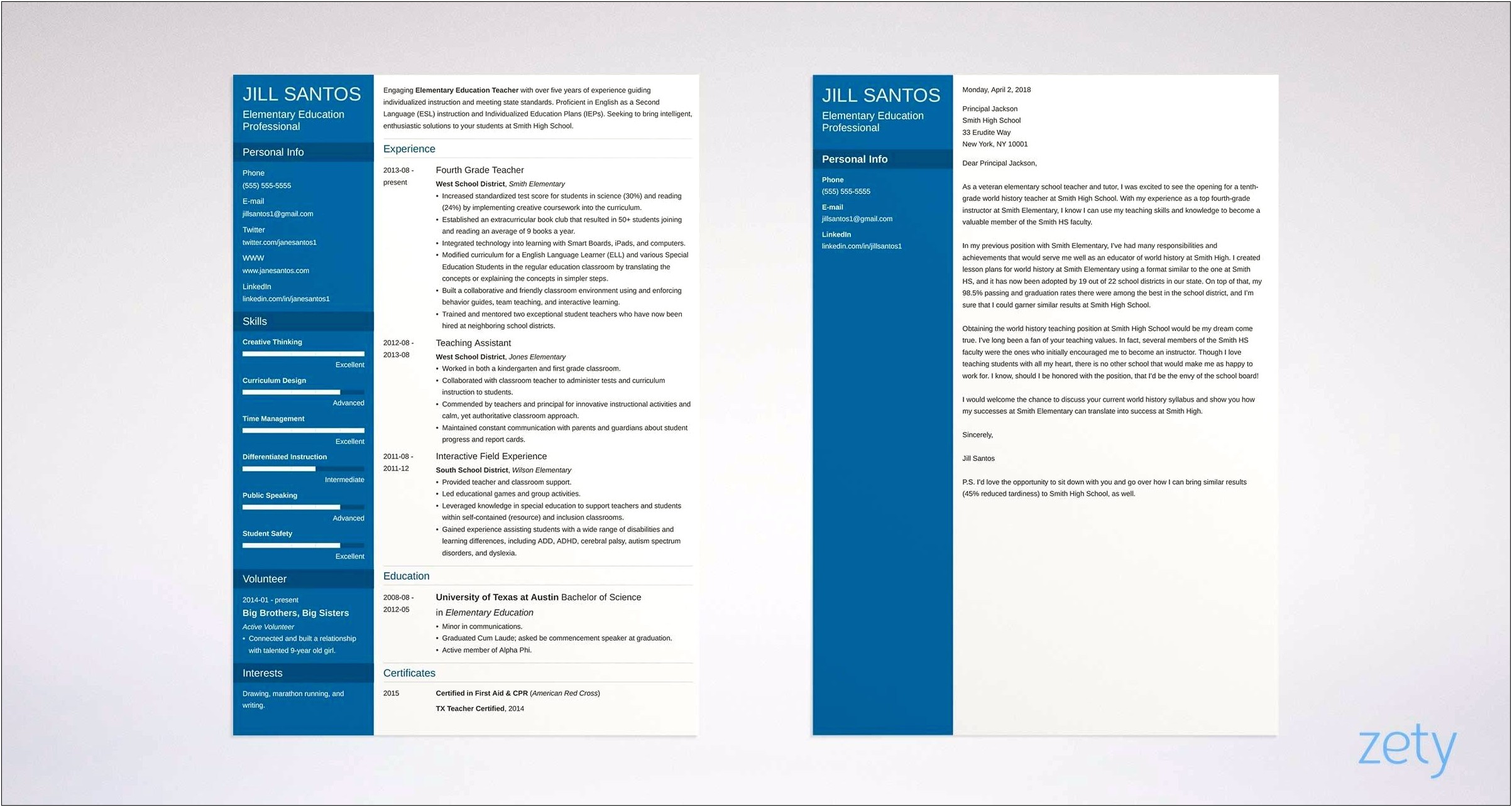 Letter Of Intent For A Teaching Job Template