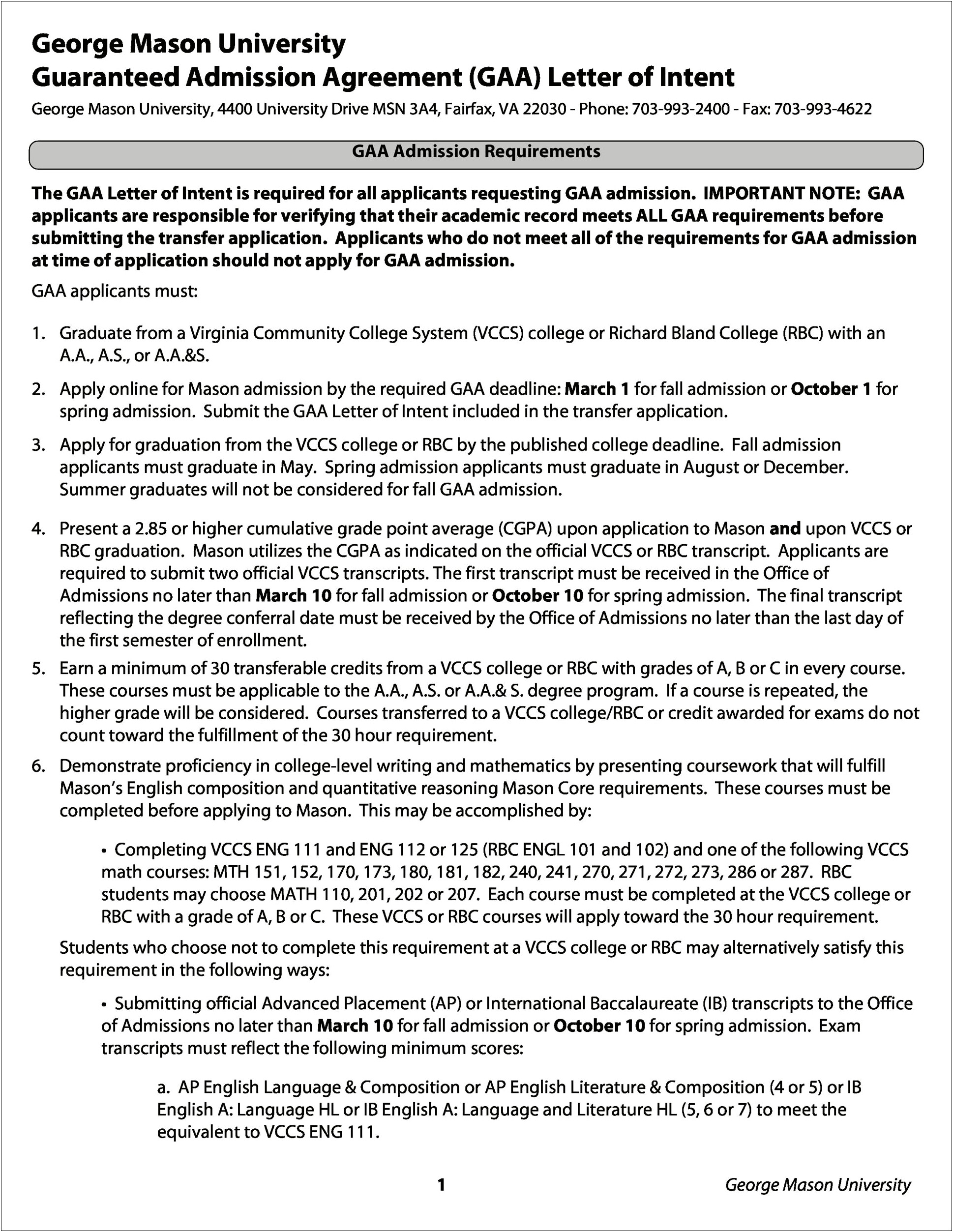 Letter Of Intent Template For Early Childhood