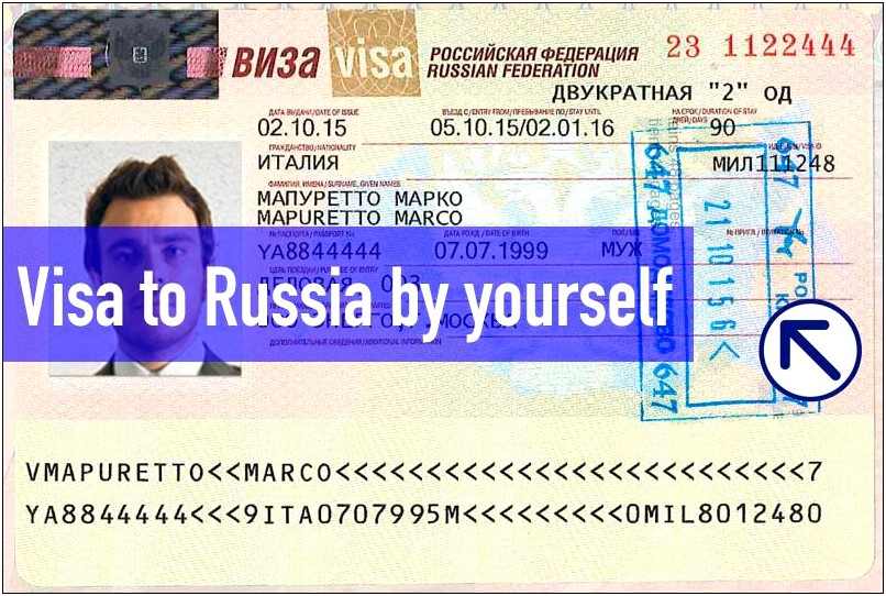 Letter Of Invitation For Russian Business Visa Template