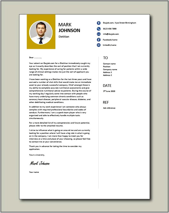 Letter Of Medical Necessity Template Nutrition