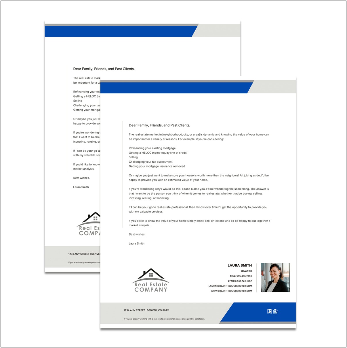 Letter Of Opinion Real Estate Template