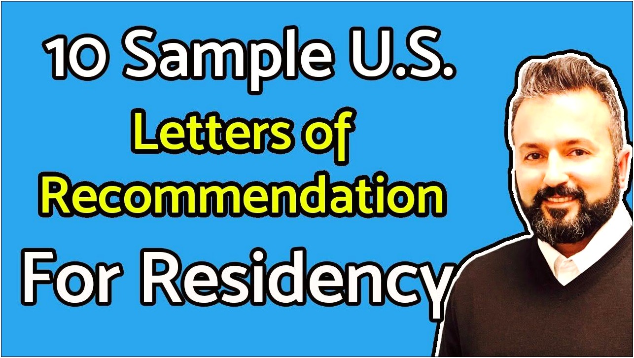 Letter Of Recommendation For Eras Template