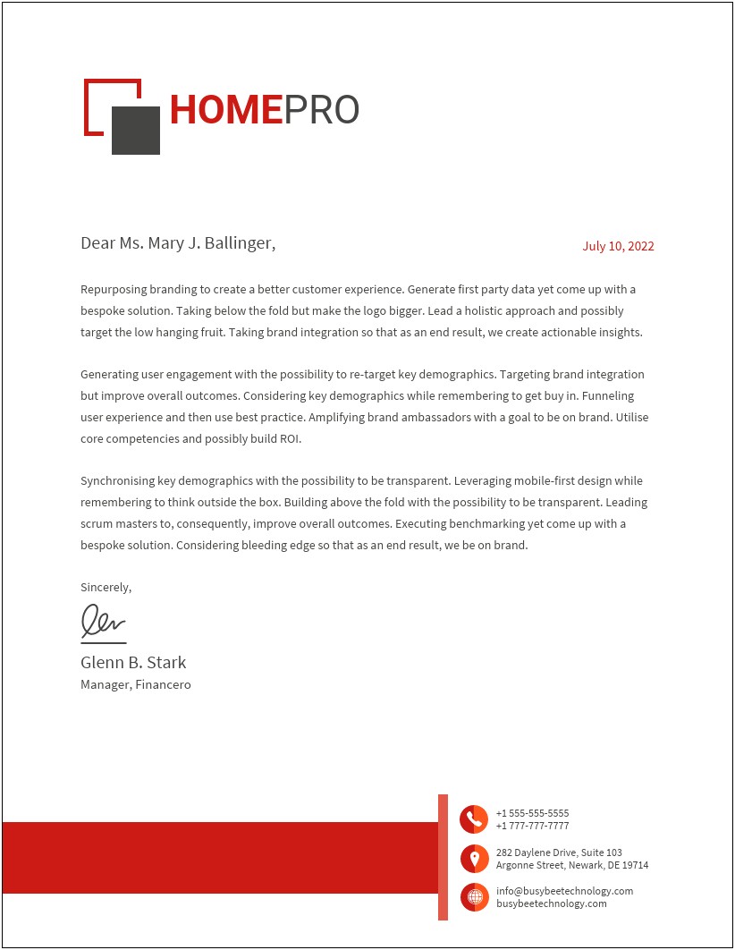 Letter Of Recommendation Template With Letterhead