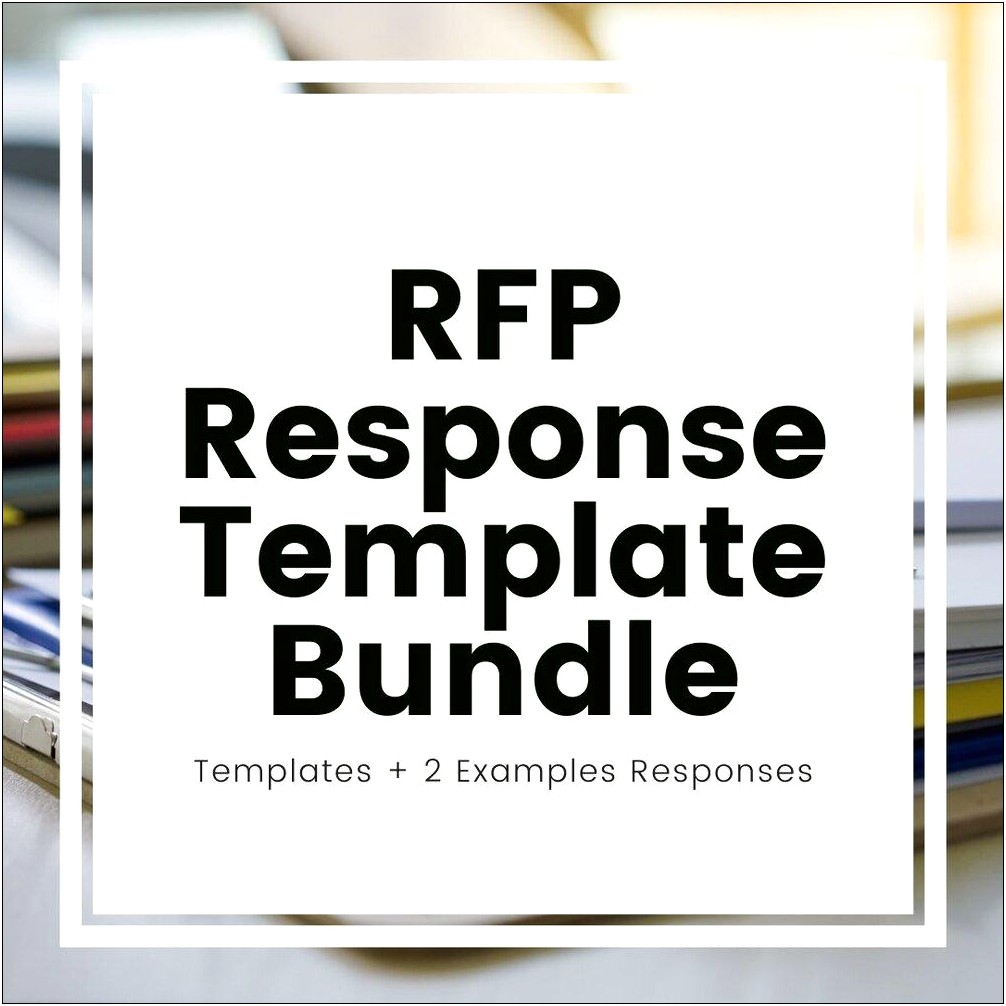 Letter Of Transmittal Template For Rfp