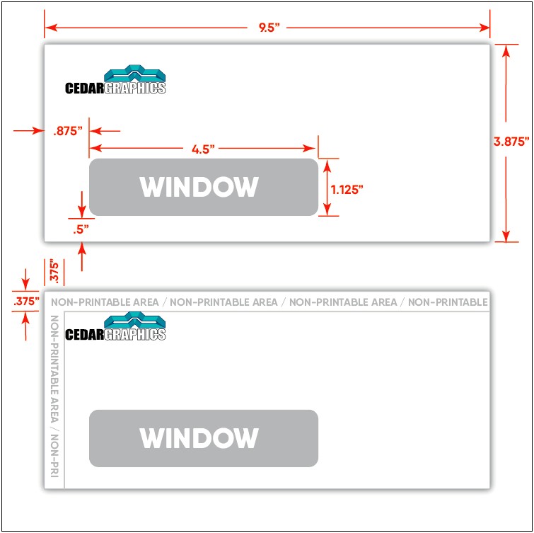 Letter Template For Envelope With Window