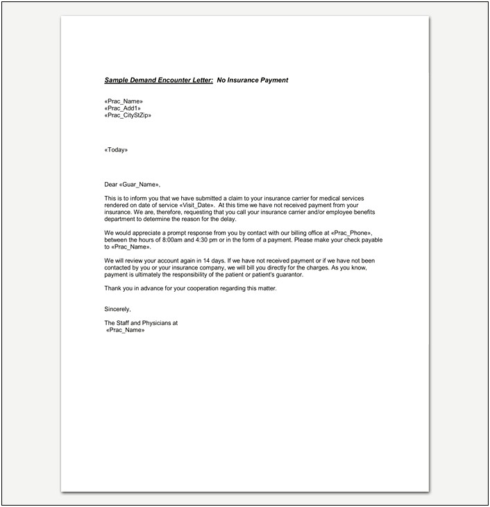 Letter Template For New Patient Letter Reminder