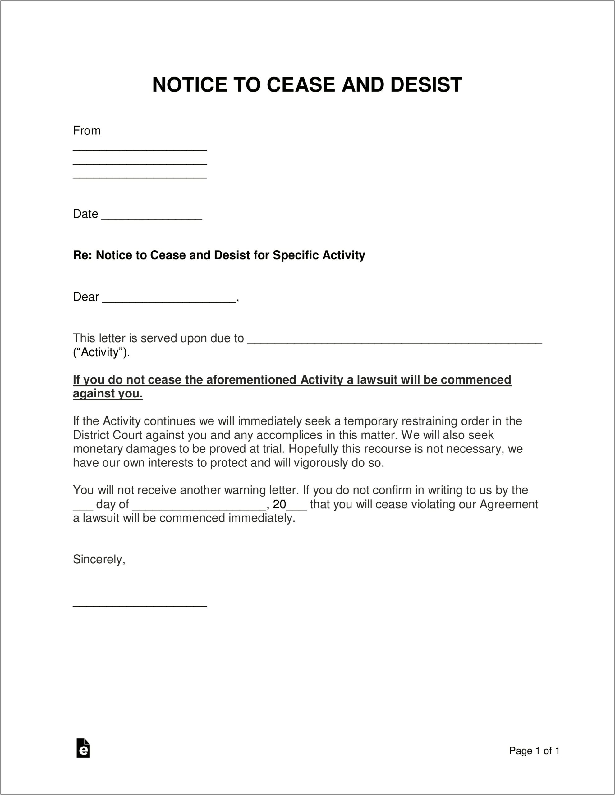 Letter Template On Process Of Issuing A License