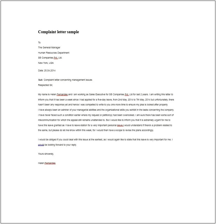 Letter Template To Managers Sexual & Workplace Harassment Training