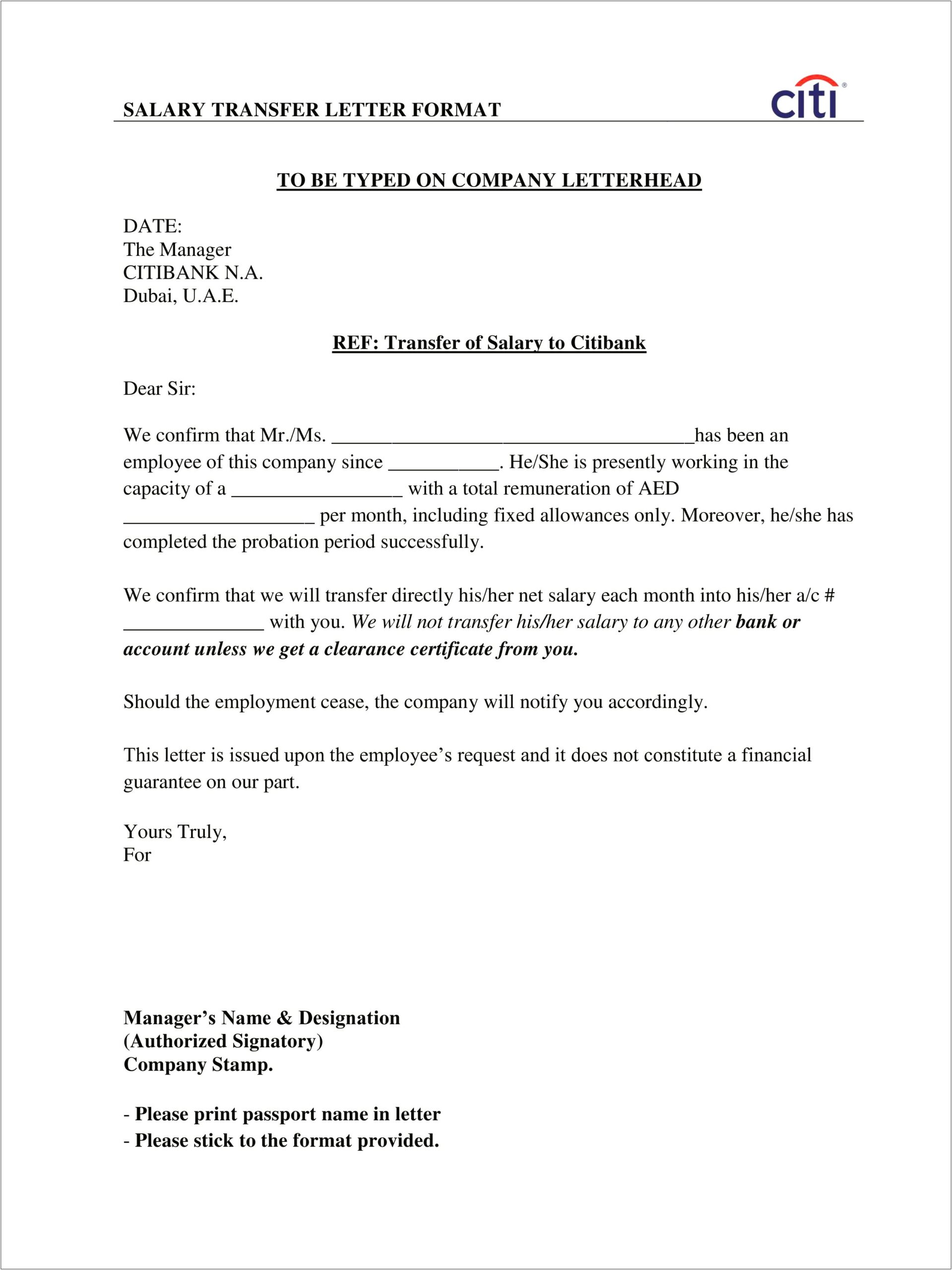 Letter To Bank To Close Account Template