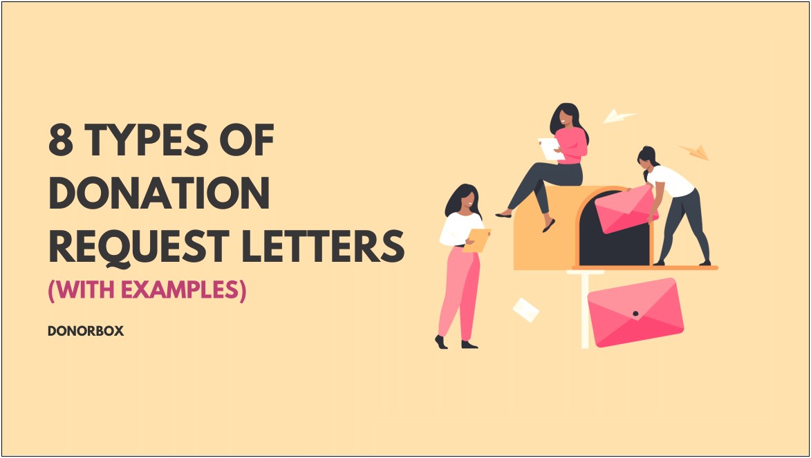 Letter To Business For Donation Template