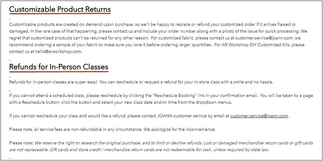 Letter To Customer Service For Return Item Template