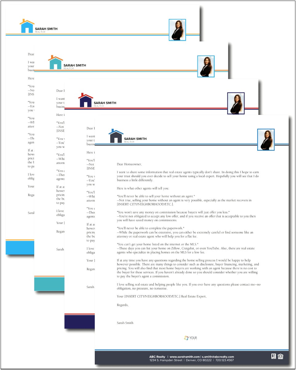 Letter To Homeowners In Default Template