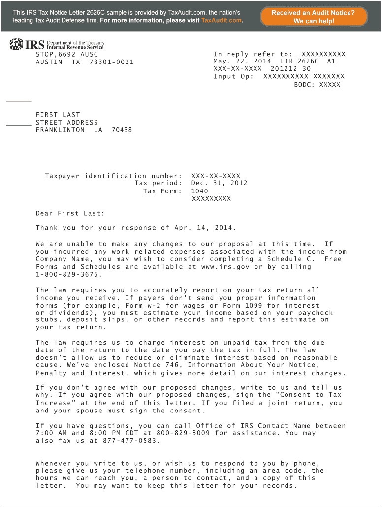 Letter To Irs To Close Ein Template