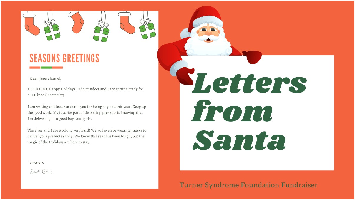 Letter To Santa Template An Post