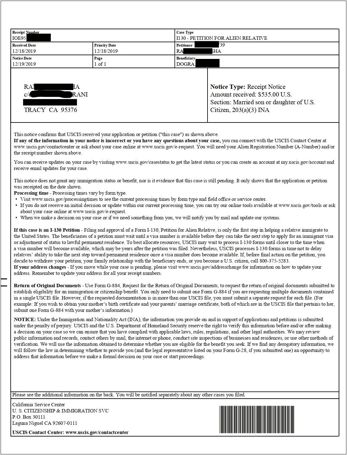 Letter To Uscis Template Of Humanitarian Reinstatement