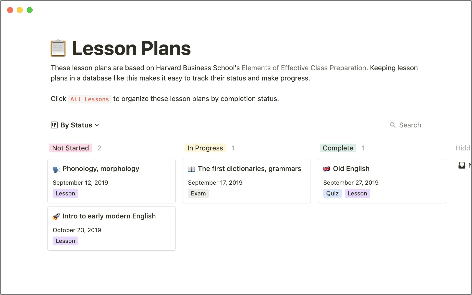 Library Media Center Lesson Plan Template