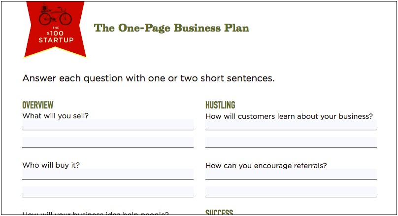 Loan Officer Business Plan Template Sample